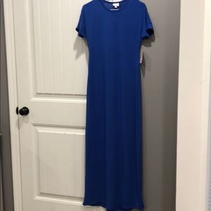 Lularoe Maria Blue Dress XXS